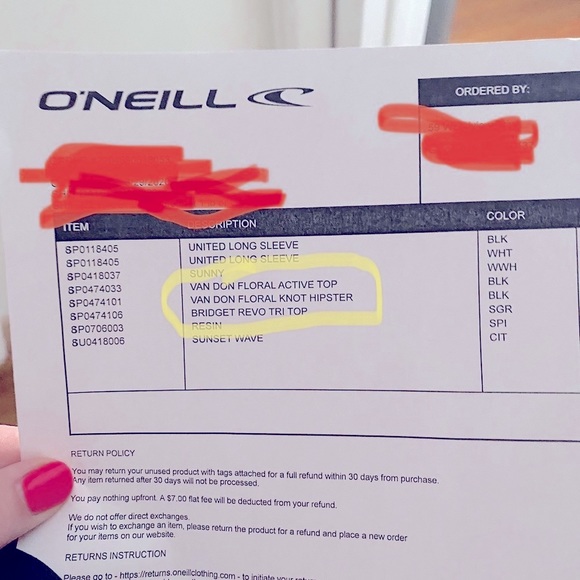 🌸👙O’Neill Van Don Bikini Top👙🌸NWT~lg - Picture 14 of 15